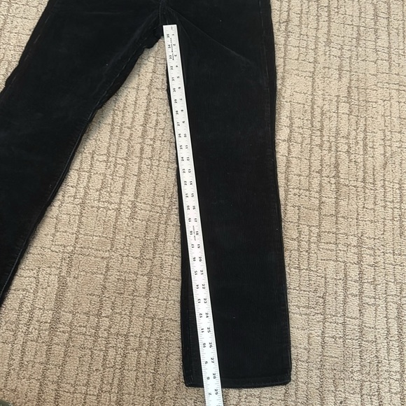 Levi’s irregular 314 shaping straight black corduroy jeans - Picture 6 of 7
